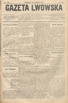 Gazeta Lwowska. 1900, nr 140