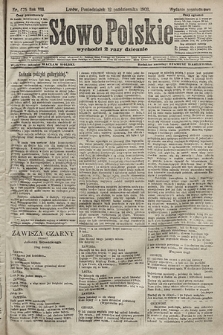 Słowo Polskie (wydanie popołudniowe). 1903, nr 475