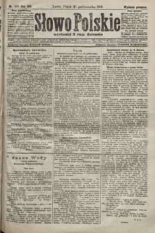 Słowo Polskie (wydanie poranne). 1903, nr 494