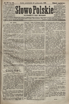 Słowo Polskie (wydanie popołudniowe). 1903, nr 499