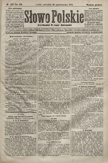 Słowo Polskie (wydanie poranne). 1903, nr 504