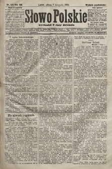 Słowo Polskie (wydanie popołudniowe). 1903, nr 521