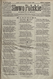 Słowo Polskie (wydanie popołudniowe). 1903, nr 535