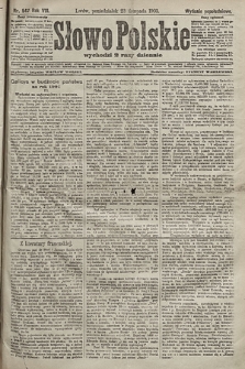 Słowo Polskie (wydanie popołudniowe). 1903, nr 547