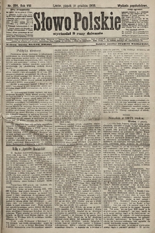 Słowo Polskie (wydanie popołudniowe). 1903, nr 590