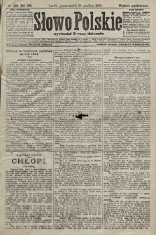 Słowo Polskie (wydanie popołudniowe). 1903, nr 602