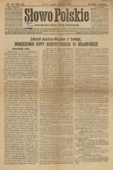 Słowo Polskie (wydanie poranne). 1914, nr 318