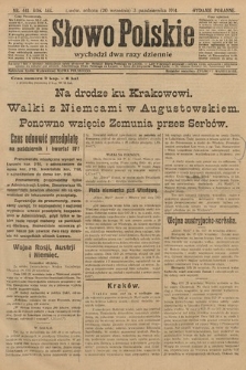 Słowo Polskie (wydanie poranne). 1914, nr 441