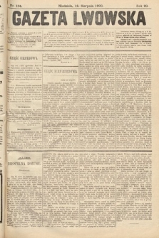 Gazeta Lwowska. 1900, nr 184