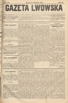 Gazeta Lwowska. 1900, nr 186