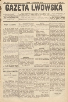 Gazeta Lwowska. 1900, nr 187