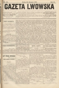 Gazeta Lwowska. 1900, nr 191