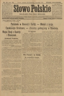 Słowo Polskie (wydanie popołudniowe). 1914, nr 550