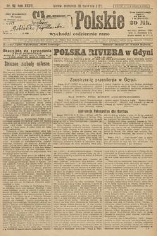 Słowo Polskie. 1922, nr 92