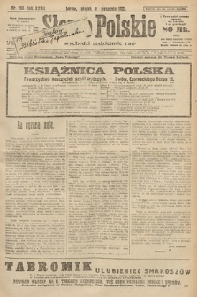 Słowo Polskie. 1922, nr 203