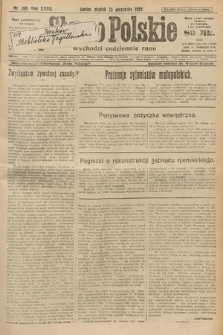 Słowo Polskie. 1922, nr 209