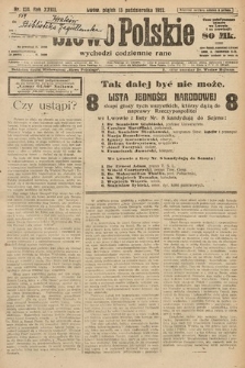 Słowo Polskie. 1922, nr 234