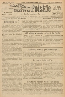 Słowo Polskie. 1922, nr 245