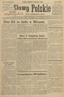 Słowo Polskie. 1931, nr 2