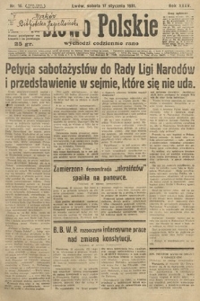 Słowo Polskie. 1931, nr 16