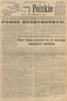 Słowo Polskie. 1931, nr 45