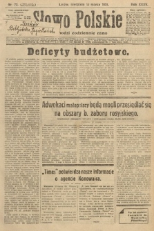 Słowo Polskie. 1931, nr 73