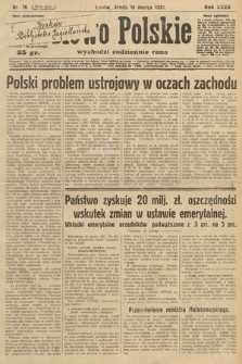 Słowo Polskie. 1931, nr 76