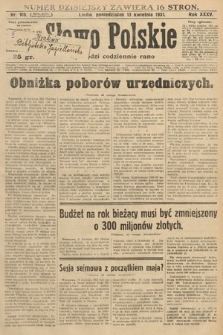 Słowo Polskie. 1931, nr 100