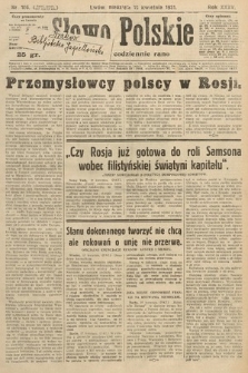 Słowo Polskie. 1931, nr 106