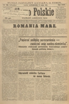 Słowo Polskie. 1931, nr 128