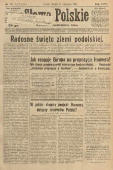Słowo Polskie. 1931, nr 171