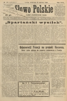 Słowo Polskie. 1931, nr 175