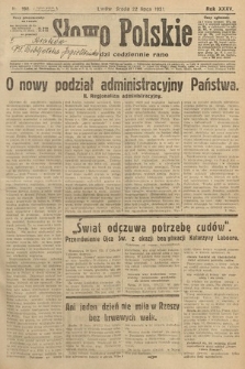 Słowo Polskie. 1931, nr 198