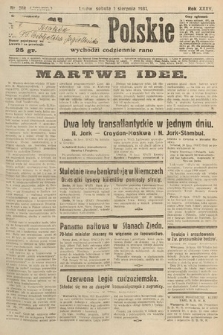 Słowo Polskie. 1931, nr 208