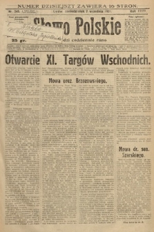 Słowo Polskie. 1931, nr 245
