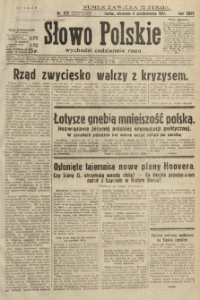 Słowo Polskie. 1931, nr 272