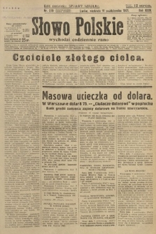 Słowo Polskie. 1931, nr 279