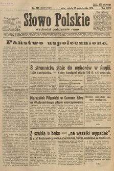 Słowo Polskie. 1931, nr 285