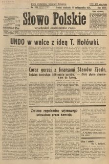 Słowo Polskie. 1931, nr 286