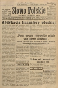 Słowo Polskie. 1931, nr 306