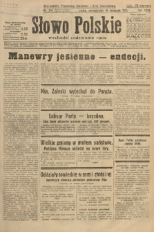 Słowo Polskie. 1931, nr 314