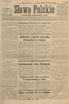 Słowo Polskie. 1931, nr 315