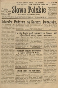 Słowo Polskie. 1931, nr 321