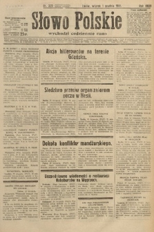 Słowo Polskie. 1931, nr 329