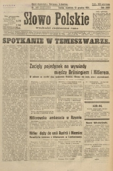 Słowo Polskie. 1931, nr 341