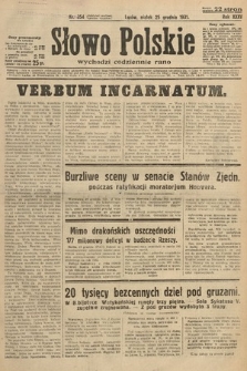 Słowo Polskie. 1931, nr 354