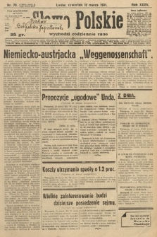 Słowo Polskie. 1931, nr 70