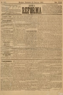 Nowa Reforma. 1903, nr 145