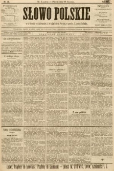 Słowo Polskie (wydanie popołudniowe). 1897, nr 23