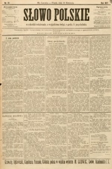 Słowo Polskie (wydanie popołudniowe). 1897, nr 87